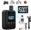 Fahrradzubehör Luftpumpe 150 PSI Mini Kabelloser Reifenfüller Elektrische Fahrradpumpe Digitales Display Luftkompressor für Fahrrad