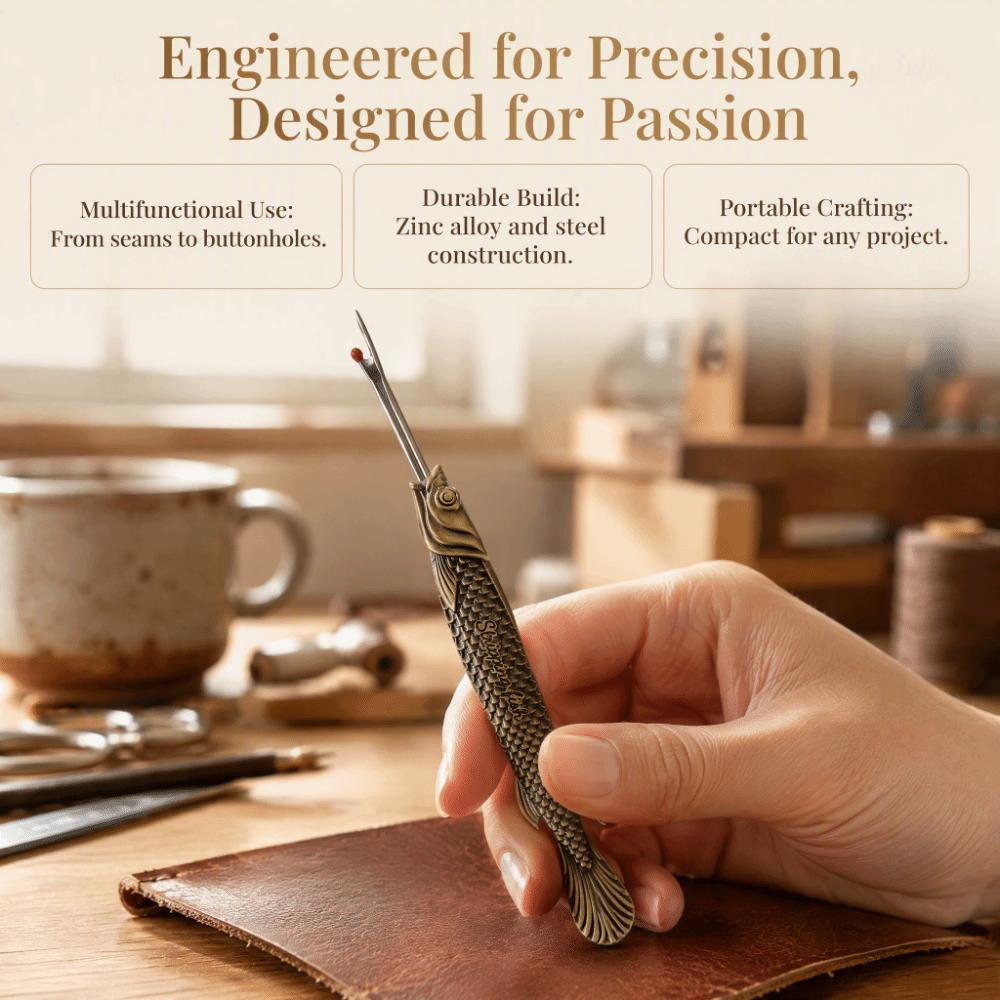 Steel Blade Thread Remover Tool Zinc Alloy Handle Unpicker Tool Handy Seam Ripper Tool For Sewing