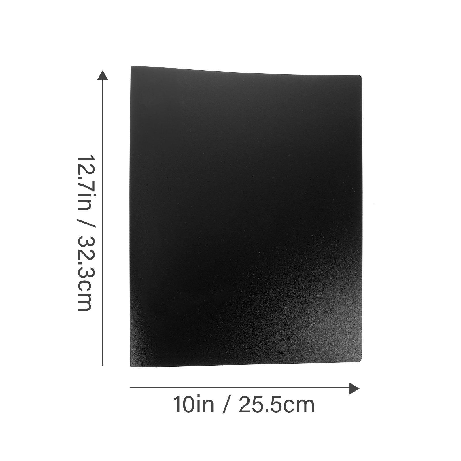 Four-Hole Student File Folder A4 Document Organizer Practical Office School Important Paper Document Folder