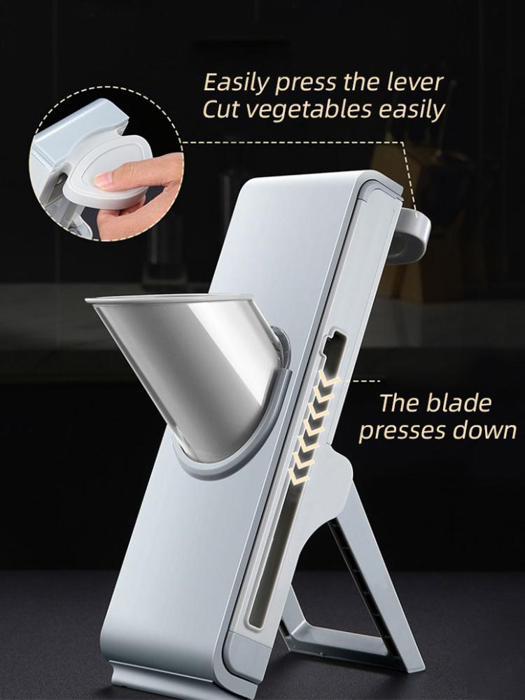 Multifunction Vegetable Cutter Stainless Steel Blade Meat Potato Slicer Carrot Grater Chopping Kitchen Accessories Gadgets