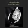 Stainless Steel Kitchen Spoon Set Food Grade Smooth Polished For Cooking Straining Noodles Serving Rice