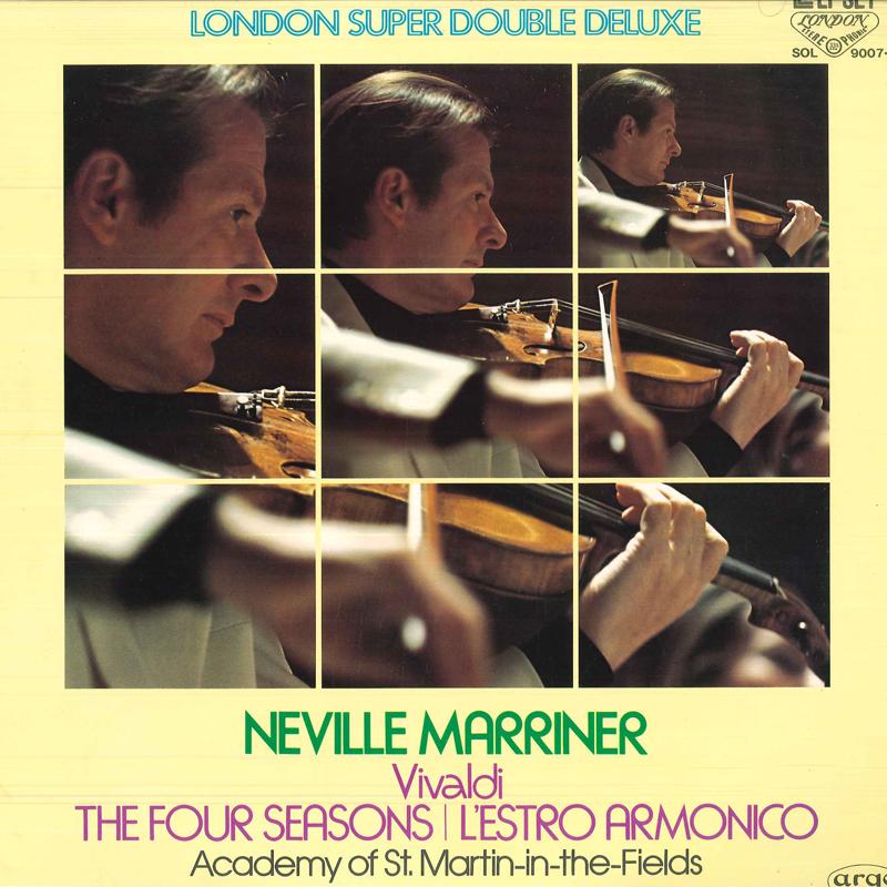 

LP Record NEVILLE MARRINER/ACADEMY OF ST.MART - Vivaldi/(the Four Seasons Op.8-nos. SOL90078 KING 1978 Japan Obi Classical Used