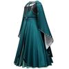 Toddler Girls Princess Anna Coronation Costume Cosplay Kids Skirt Snow Queen Dress Halloween Costume with Accessories Size Years Old 140 [Dressy