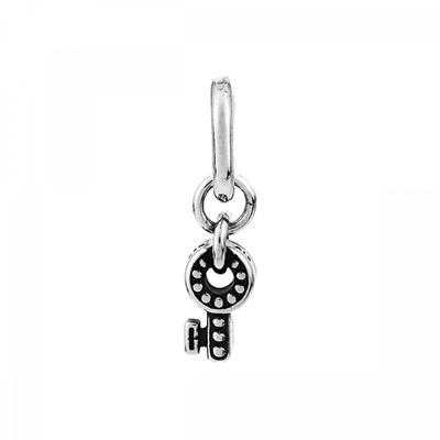 PAndora 793084c00 Pingente Mini Coração com Fechadura PAndora Me e Pingente de Argola Prata