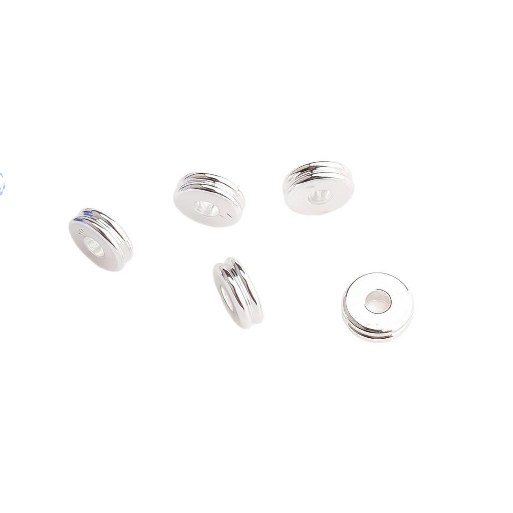 Doppellagige Spacer-Perlen, 14K Gold Filled, für DIY-Armbänder & Halsketten