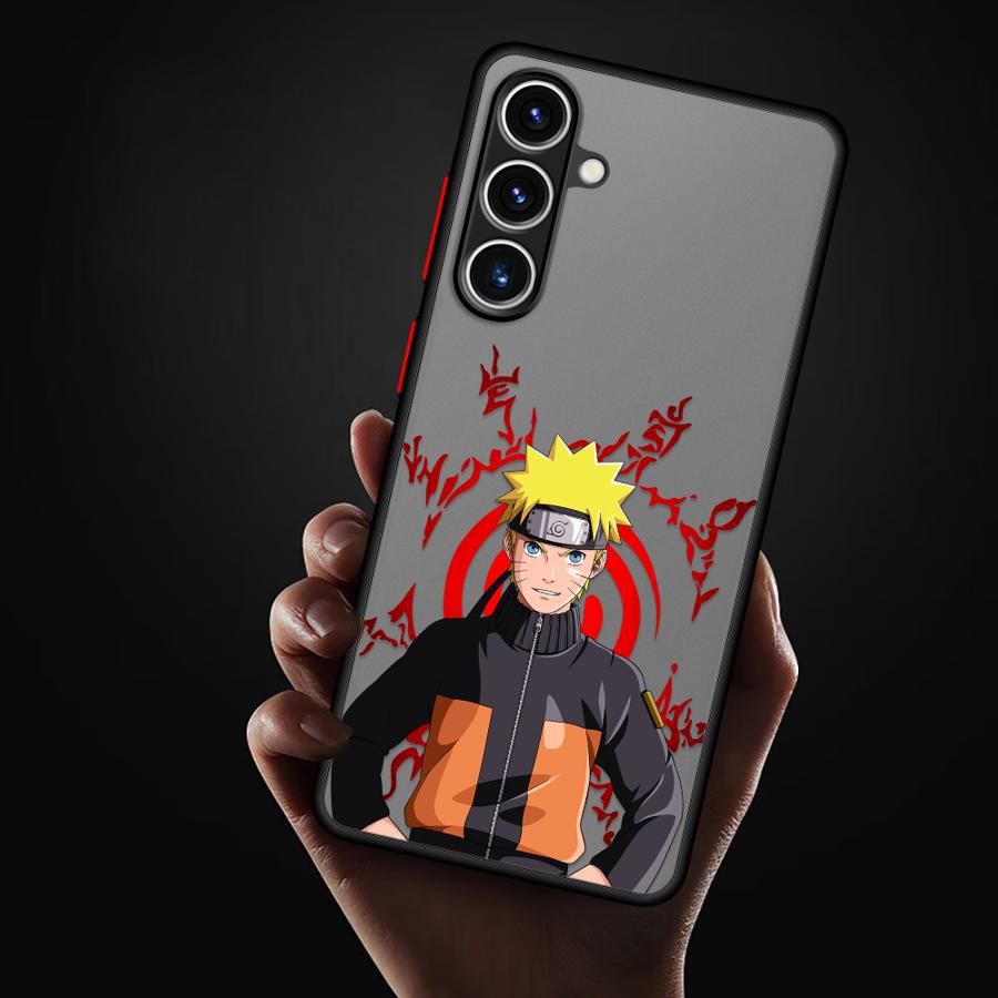 Matte Handyhülle für Samsung Galaxy A52 A56 A24 A73 A22 A53 A21s A34 A25 A26 A54 A35 A36 Narutos Uchiha Itachi
