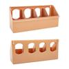 Pigeon 1/2/4Hole Hanging Cage Box Automatic Feeder Large Capacity Food Trough Food Storage Case Birds Supplies Pets Product 1Pc
