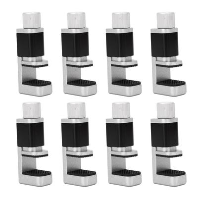 8 Pièces Pinces de Réparation LCD de Téléphone Support en Alliage d'Aluminium Réglable Opération en Douceur Pinces de Fixation d'Écran
