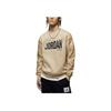 Jordan Felpa Sportiva Casual con Stampa Logo Alfabetico Uomo Top Giallo Deserto DV7589-277