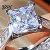 Metal Finger Ring 2Pcs/Set Women Set Zinc Alloy Rings