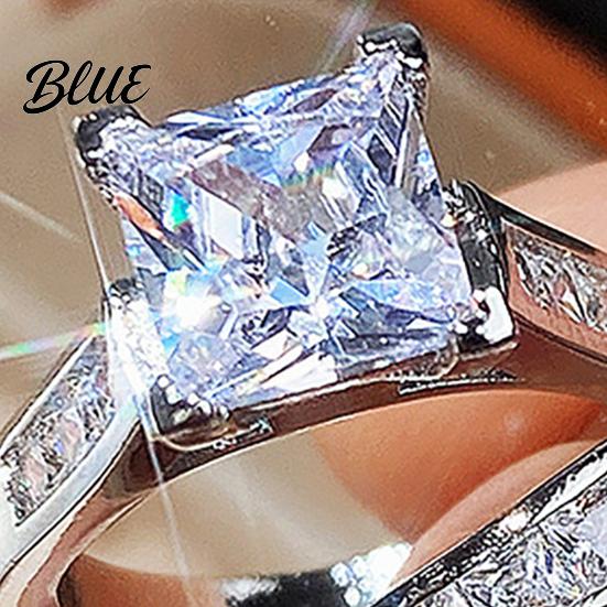 Metal Finger Ring 2Pcs/Set Women Set Zinc Alloy Rings
