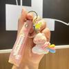 Fumede Cute Flying Pig Keychain Set