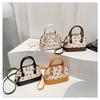 Cute Commuting Simple Women's Bag Trendy Western Print Cherry Large Capacity Shoulder Handbag