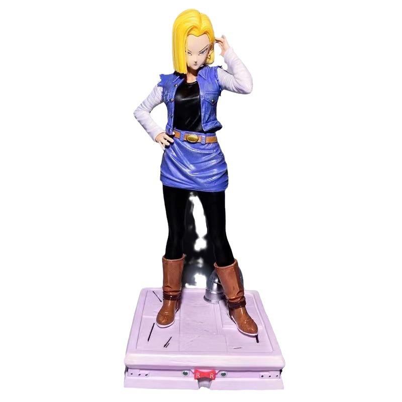 Dragon Ball CPR Artificial Human Figure No. 18, Villain Series, Fourth Round, Beautiful Girl Model Around Animation