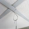 Ceiling Clips 20/50PCS T-shaped Ceiling Hooks Office Classroom Home Wedding Hanging Hooks for Signs From Ceiling Tiles