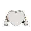Portamonete Retro Leggero da Donna Pacchi Carino a Forma di Cuore Ecopelle Borsa a Tracolla con Cinturino Regolabile Cartella a Spalla Zaino per Donne