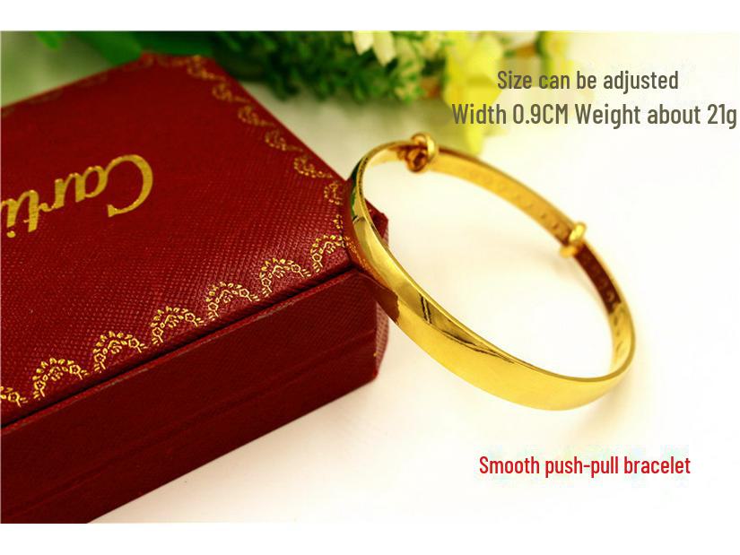 Bracelet étoile vietnamien en laiton doré et sable – Bijou de mariage durable et populaire