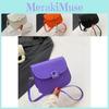 Stylish Pu Leather One Shoulder Bag Casual Trendy Women Crossbody Small Square Purse