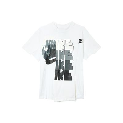 Nike Camiseta X Sacai Hybrid Blanco Mujer Tops CD6310-100