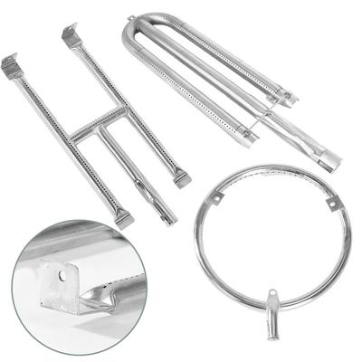 Adjustable Gas Inlets Grill Burner Head Oven Burner 304 Stainless Steel Burner