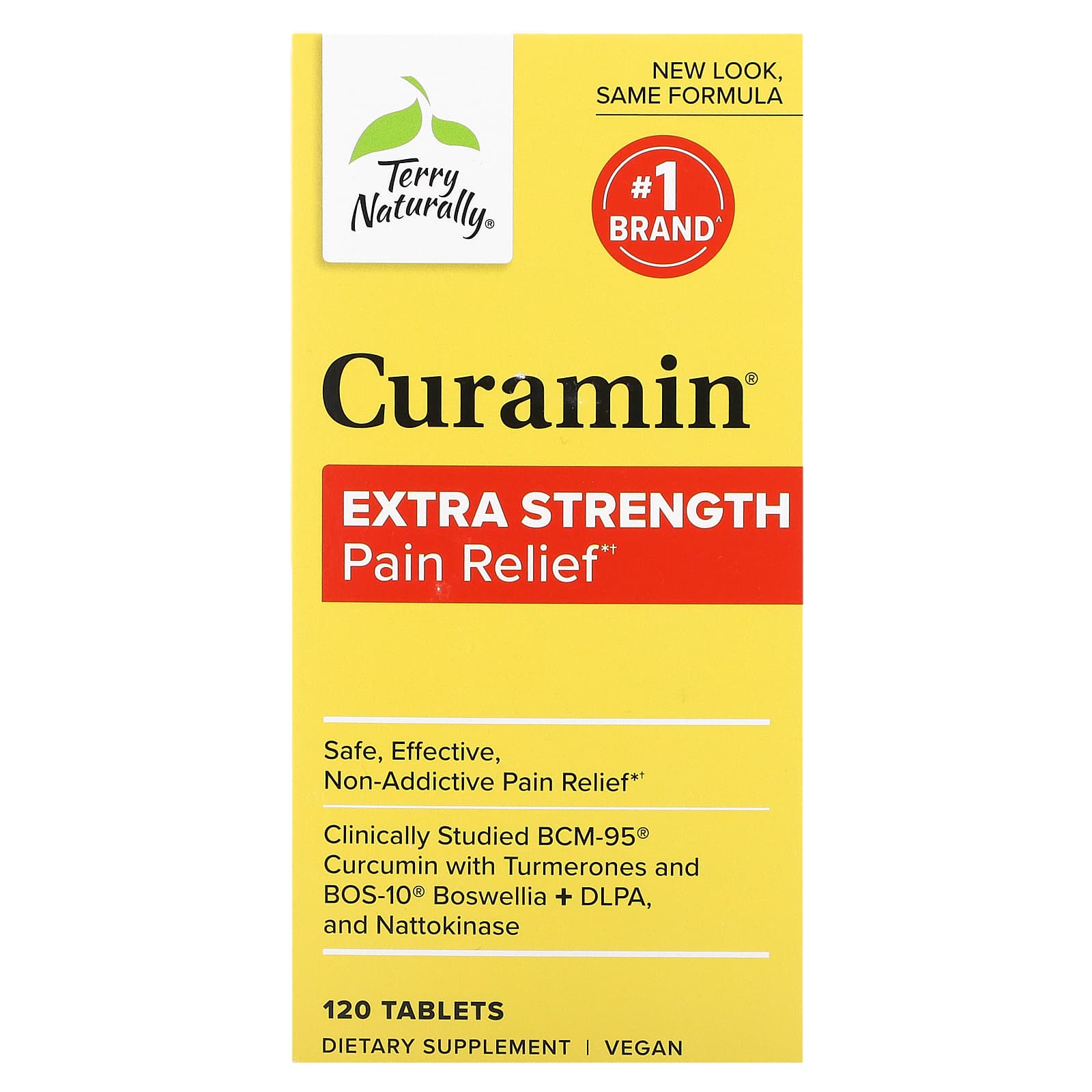 

Curamin, High Strength Pain Reliever, 120 Tablets
