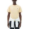 Maison Kitsune SS22 Small Label Casual Short Sleeve T-Shirt Men Tops Yellow IM00113KJ0008-P810