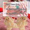 Christmas Gingerbread Man Doll Pillow Ornament