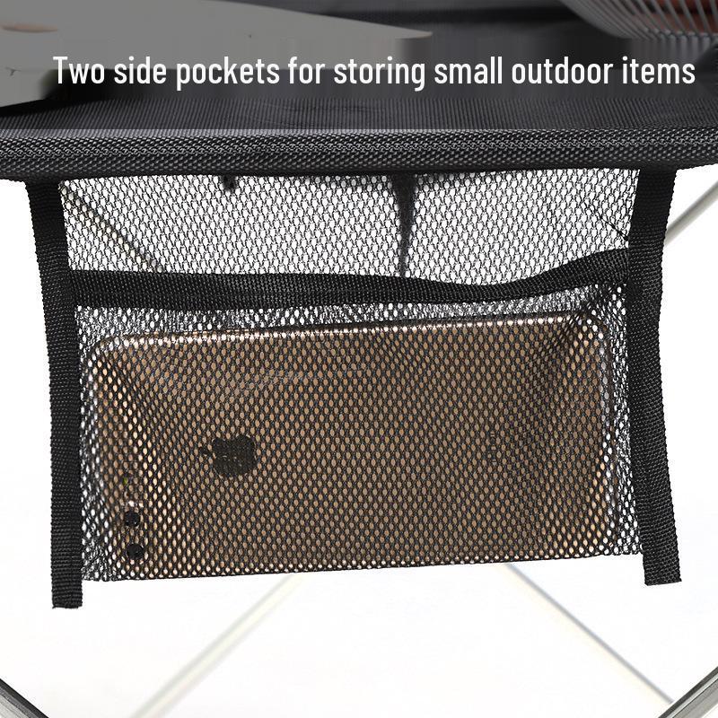 Portable Aluminum Folding Picnic Table for Outdoor Leisure & BBQs