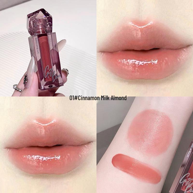 

Gege Bear Crystal Water Light Long-lasting Lip Glaze for Students - Whitening and Vibrant Color 2.5g