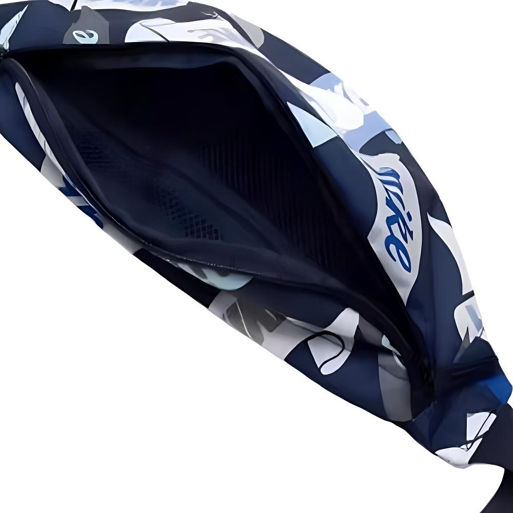 Nike Fabric Fanny Pack Regular Unisex Blue & Multicolor Casual HJ8368-451