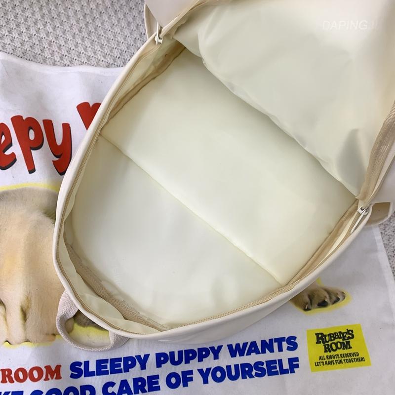 Легкий однотонный школьный рюкзак — фото 8