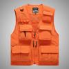 Spring and Autumn New Multi-Pocket Men's Vest Thin Trendy Breathable New Outdoor Mountaineering Waistcoat