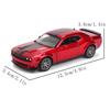 MSZ 5-inch Alloy Car Model Dodge Challenger Rebound Function Static Model Alloy Die-casting Car Model Collection Gift Toy