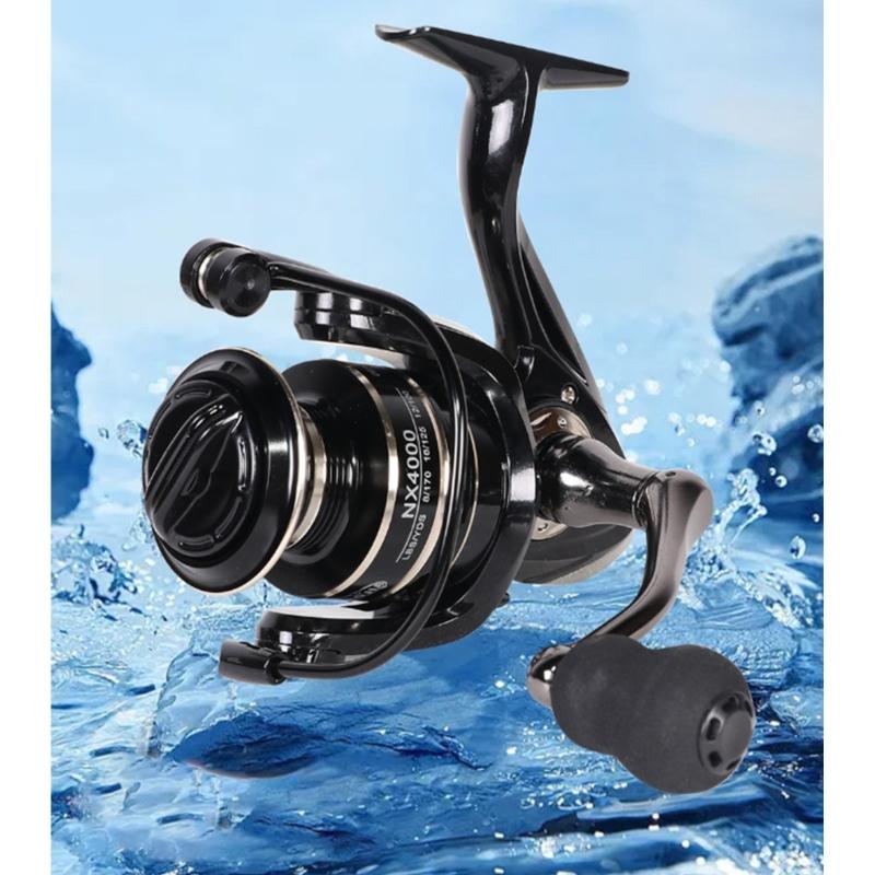 NX1000-7000 Fishing Reel 5.2:1/4.7:1 Gear Ratio Freshwater Saltwater 12 Bearing Fishing Reel