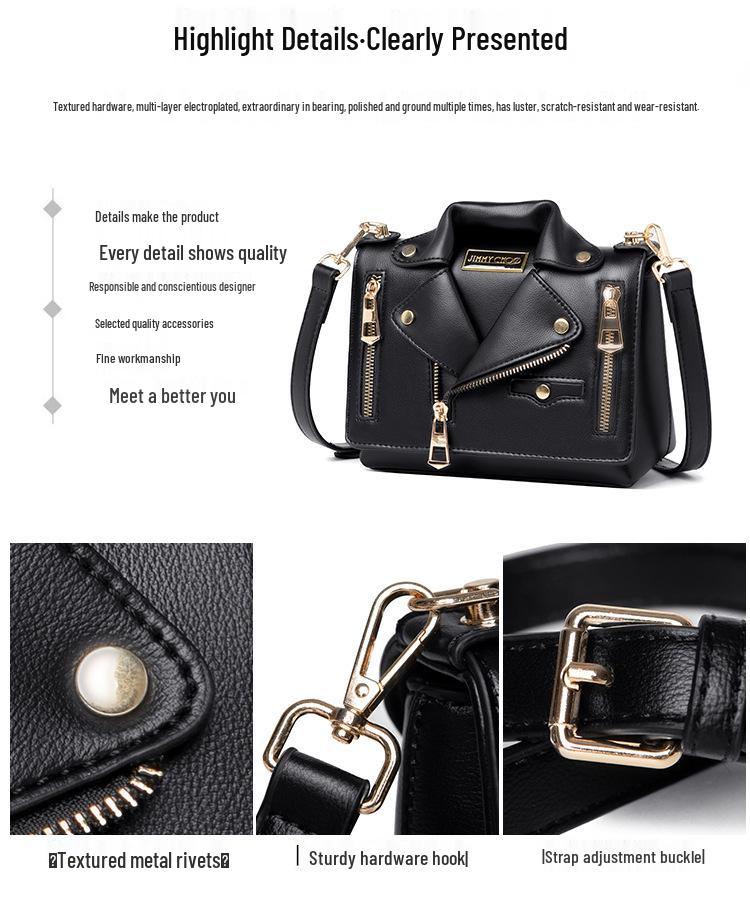 2025 Κορεατική Μόδα Τσάντα Χιαστί Τετράγωνη με Τρουκς για Γυναίκες