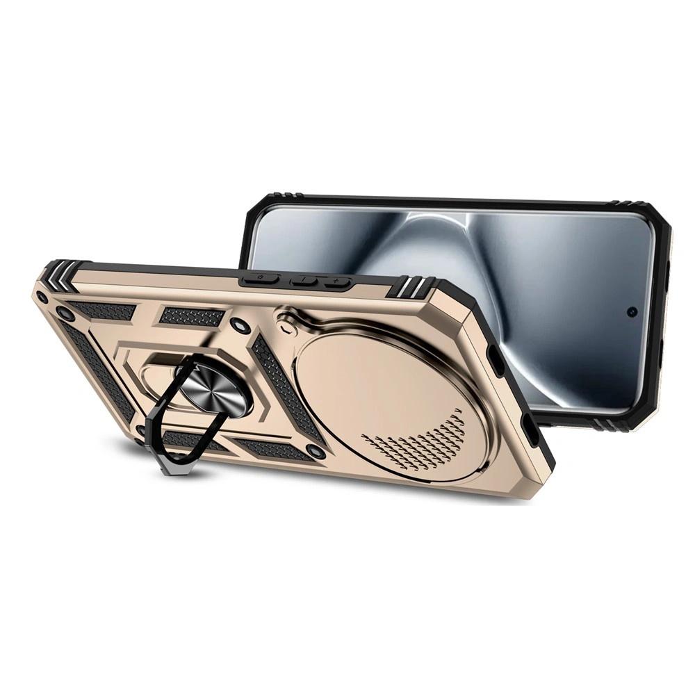 Armored case for Xiaomi Redmi Note 15 Pro 5G, CamShield Slide, gold