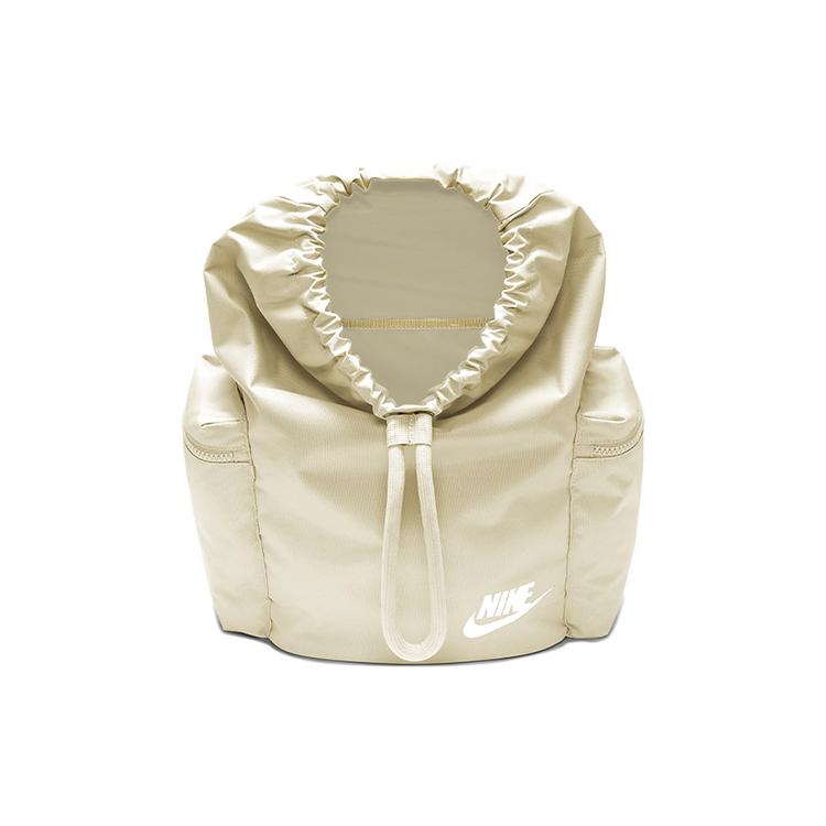 Nike Heritage Polyester Backpack Regular Unisex Light Walnut Brown White