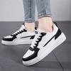Men's Shoes Summer Breathable Trendy Versatile Casual White Sneakers Youth Non-Slip Sports Thick-Soled White Shoes