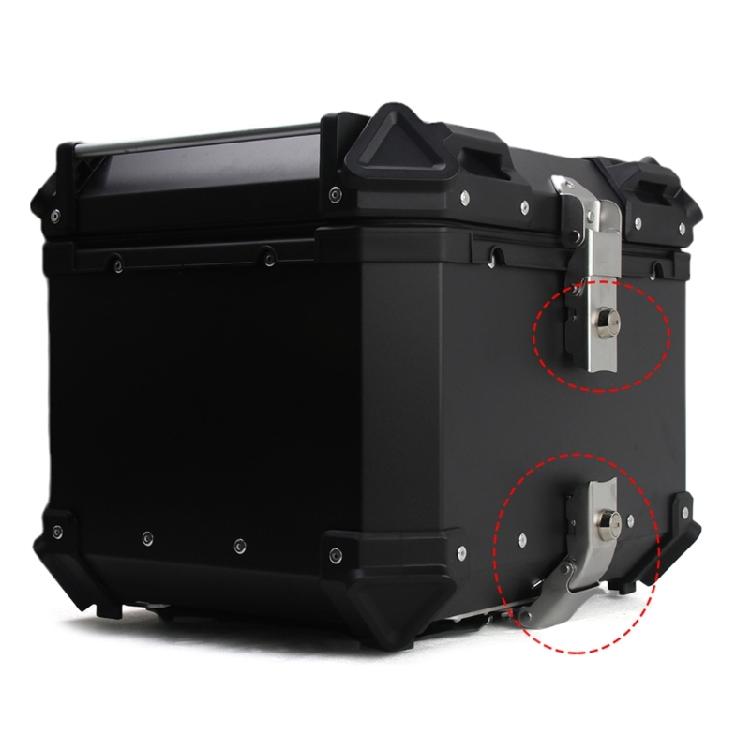 Motorbike Frame Mount Bracket Accessory Motorcycle Side Luggage Case Fasteners