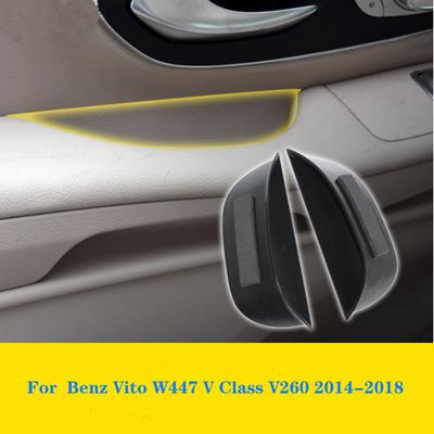 Pour Mercedes Benz Vito W447 Classe V V260 2014-2018 Organisateur de Voiture Boîte de Rangement Console de Porte-accoudoir Central Plateau de Console de Porte Accessoires