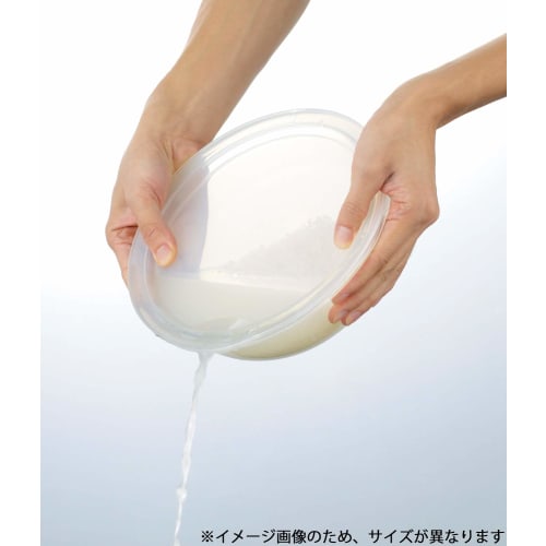 Iwaki KB325F-CL Heat-Resistant Glass Microwave Cover for 2.5L Bowls