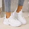 Candy Color Women's Thick Sole Casual Sneakers