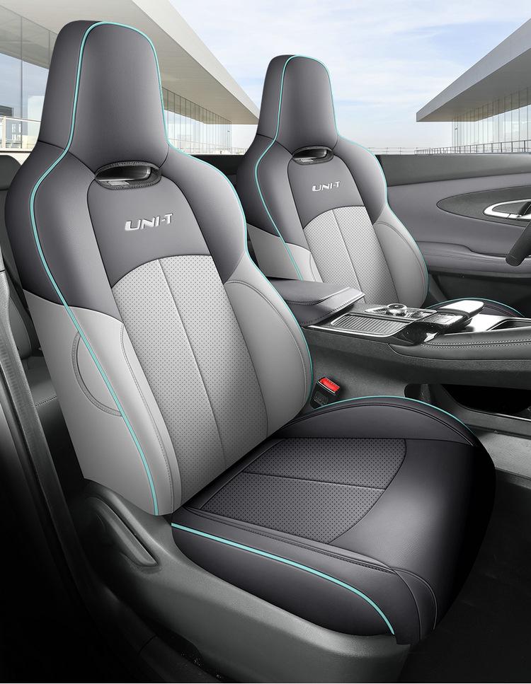 Universal Full Leather Car Seat Cushion for Special Five-Seat Models - New Four-Season Design