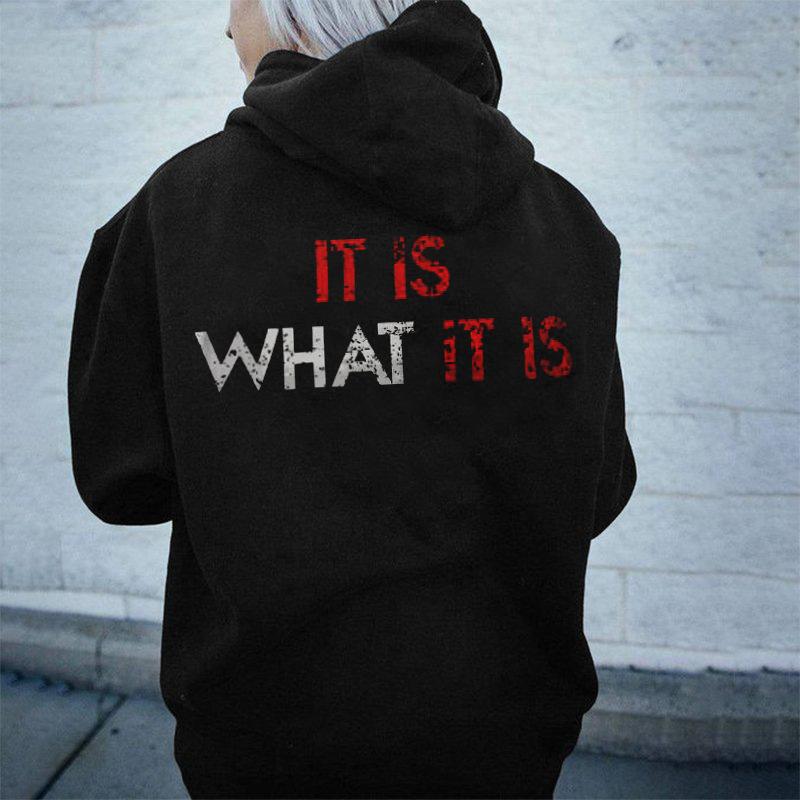 Letterprint Casual Fashion Hooded Women'S Shoulder Sleeve Sweater