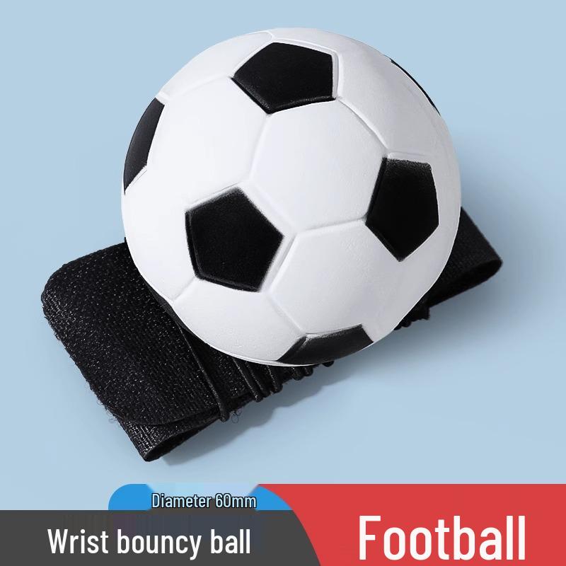 Elastic Wristband Rubber Boomerang Ball for Kids & Seniors - Fun & Stress Relief.