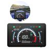 Universeller Motorrad-Tachometer Digitaler Geschwindigkeitsmesser Drehzahlmesser Armaturenbrett Instrumententafel Meter für EX5 Dream/EX5 Ipowed