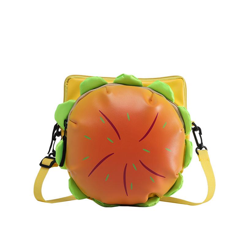 Hamburgerová crossbody taška Vysoká úroveň vzhledu Všestranná kreslená taška přes jedno rameno