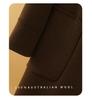 Hepburn Style Women's Double-Faced Wool Coat - Mid-Length, Loose Fit, Autumn/Winter Korean Suit Collar