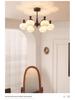French Retro Nanyang Style Chandelier for Living Room, Restaurant, or Bedroom