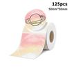 New Gradient Color Labels, Stickers, Self-adhesive DIY Graffiti Envelope Seal Stickers, Thermal Paper Labels